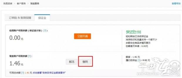 不交保证金能开网店吗开网店用不用消保金