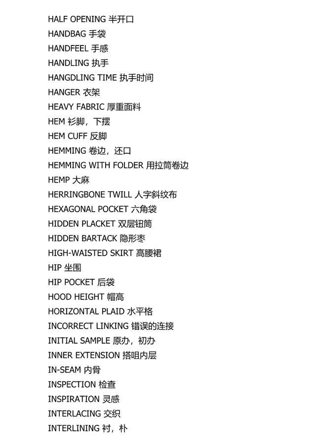 外贸的英语单词(外贸英语常用单词)